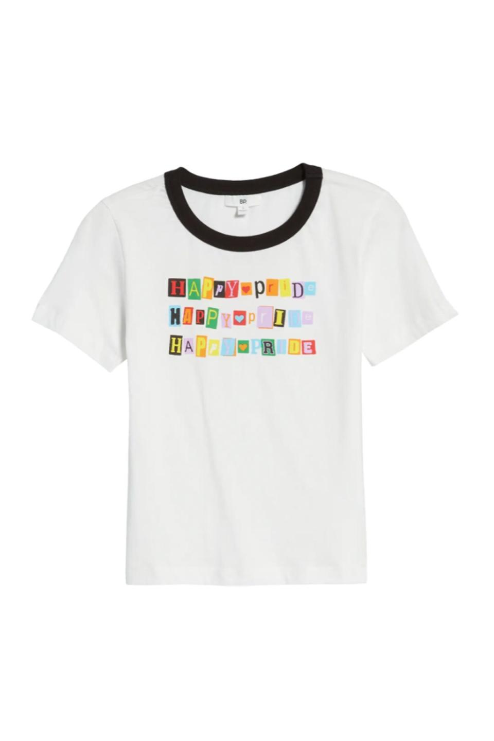 BP. Be Proud by BP. Gender Inclusive Pride Graphic Baby Tee