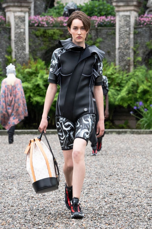 Nicolas Ghesquière Does Seaside Baroque Athleisure for Louis Vuitton Cruise  2024 - Fashionista