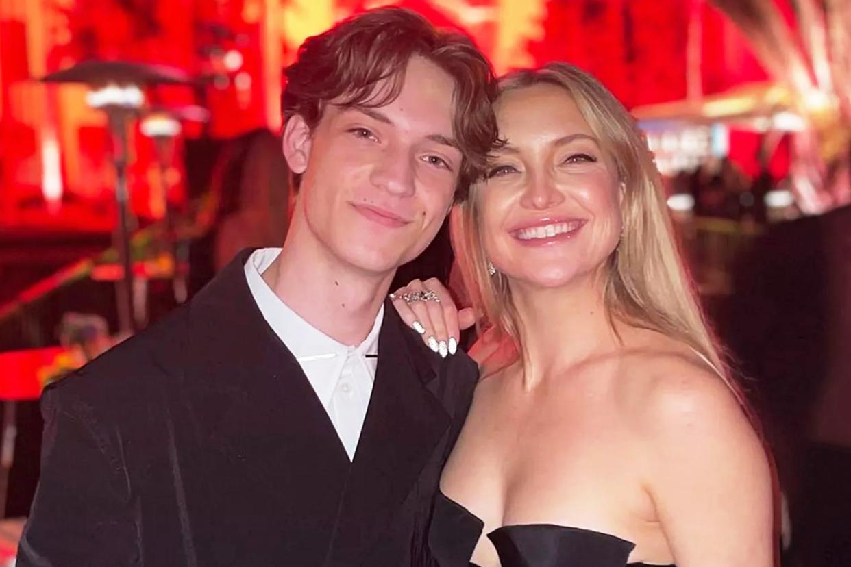 <p>Kate Hudson/Instagram</p> Kate Hudson and son Ryder