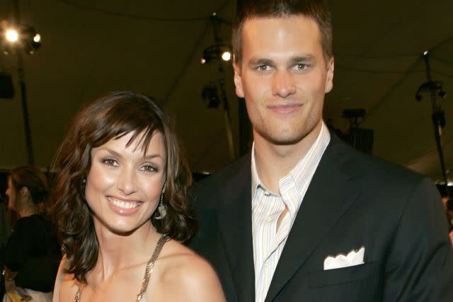 <p>Kevin Mazur/WireImage</p> (L) Bridget Moynahan and Tom Brady