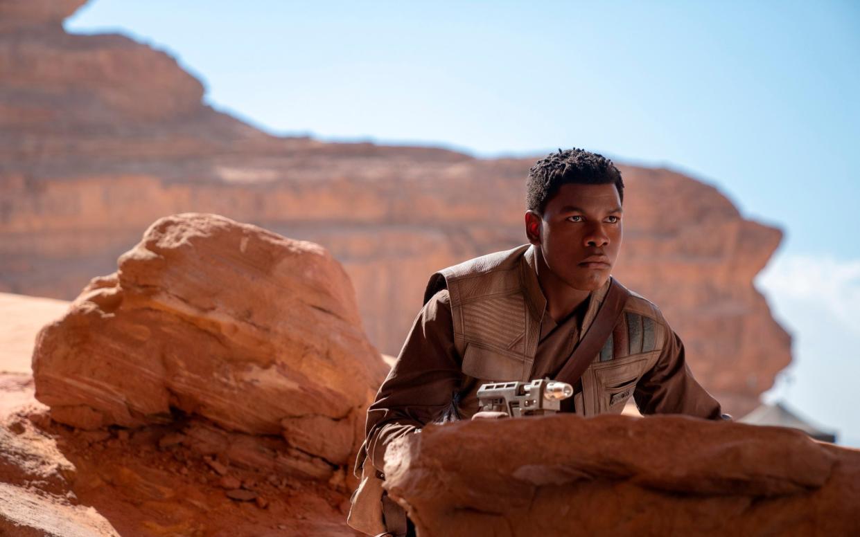 John Boyega as Finn in Star Wars: The Rise of Skywalker