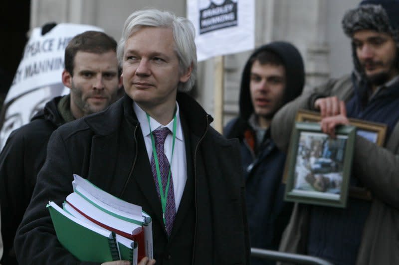 揭密網站「維基解密」創辦人阿桑奇（Julian Assange）（AP）