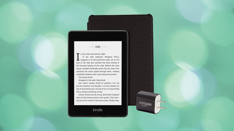 Kindle Paperwhite Essentials Bundle. (Photo: Amazon)