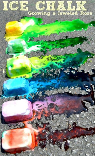 DIY Ice Chalk