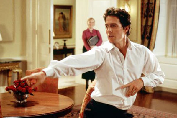Hugh Grant wasn’t a fan of that amazing dance scene in “Love Actually” and it’s very disappointing