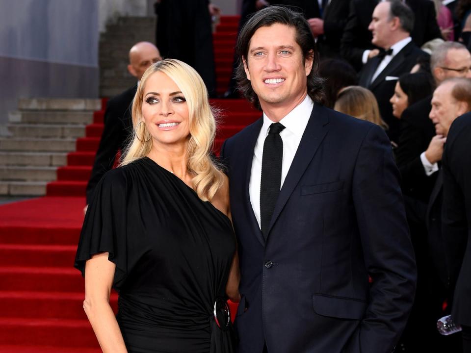 Tess Daly and Vernon Kay attend the World Premiere of 