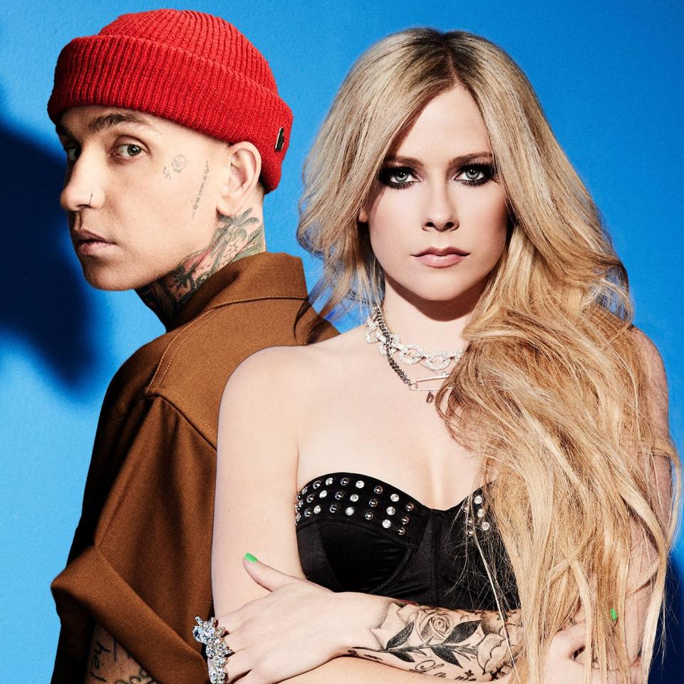 Avril Lavigne worked with Blackbear on her new album, "Love Sux."
