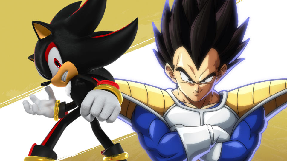 Shadow the Hedgehog and Vegeta