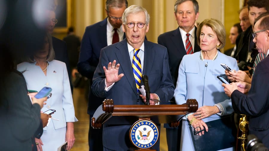 Minority Leader Mitch McConnell (R-Ky.)