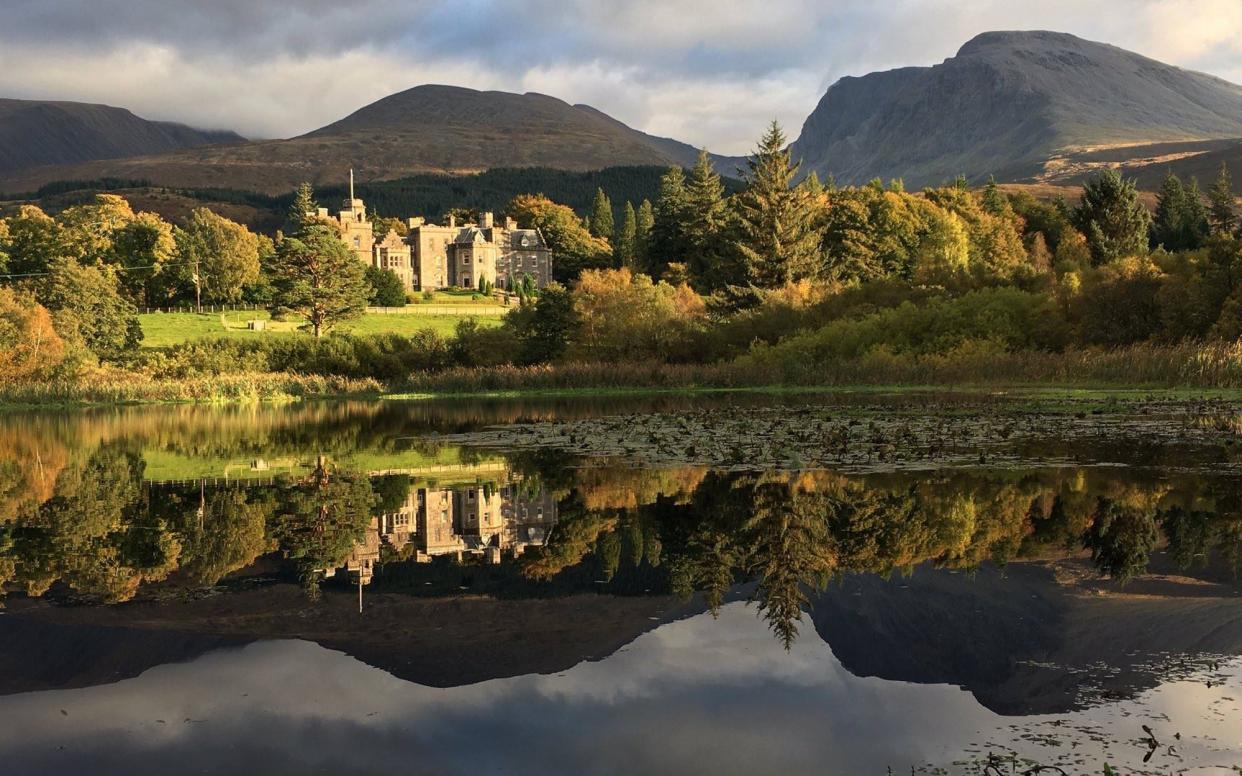 If you're staying at Inverlochy Castle, the River Lundie walk is a good leg-stretcher, mainly through the trees of Leanachan Forest and a short section of riverside