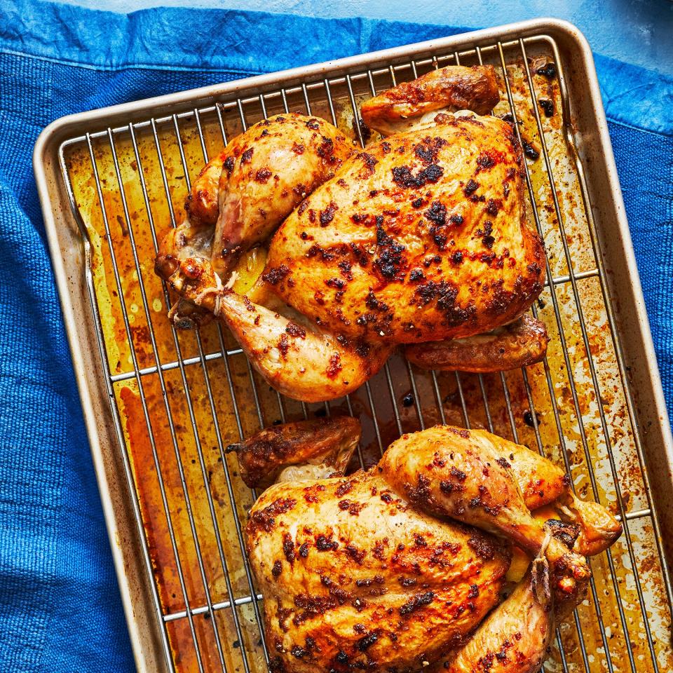 Double Roasted Chicken Recipe