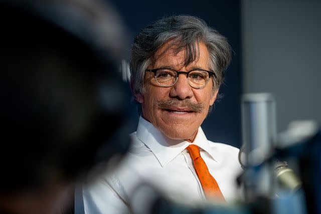 <p>Roy Rochlin/Getty Images</p> Geraldo Rivera visits the Dan Abrams show at SiriusXM studios in November 2018