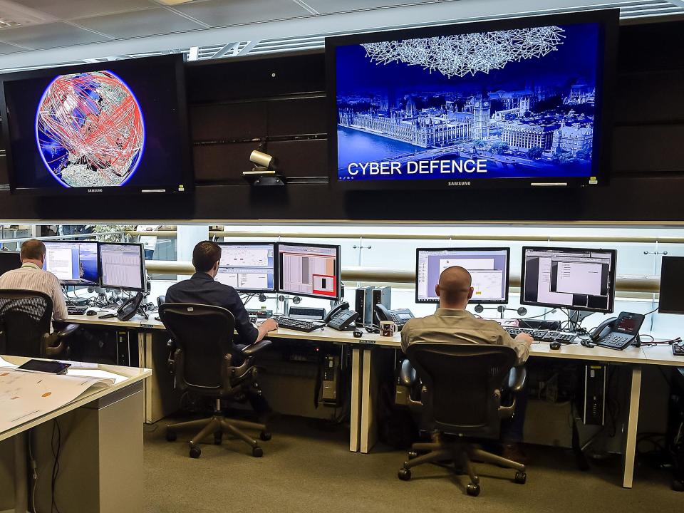The 24-hour Operations Room inside GCHQ, Cheltenham (Getty)