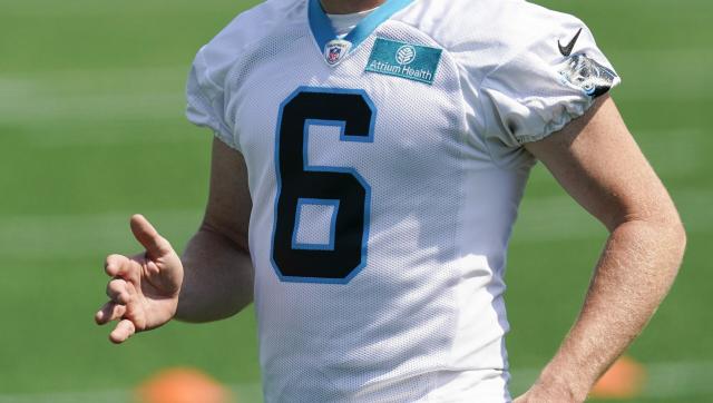 Panthers QB Baker Mayfield acquires No. 6 uniform from P Johnny Hekker