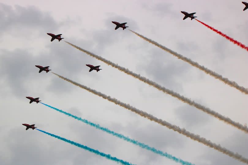 The Red Arrows said that 'safety must come first'