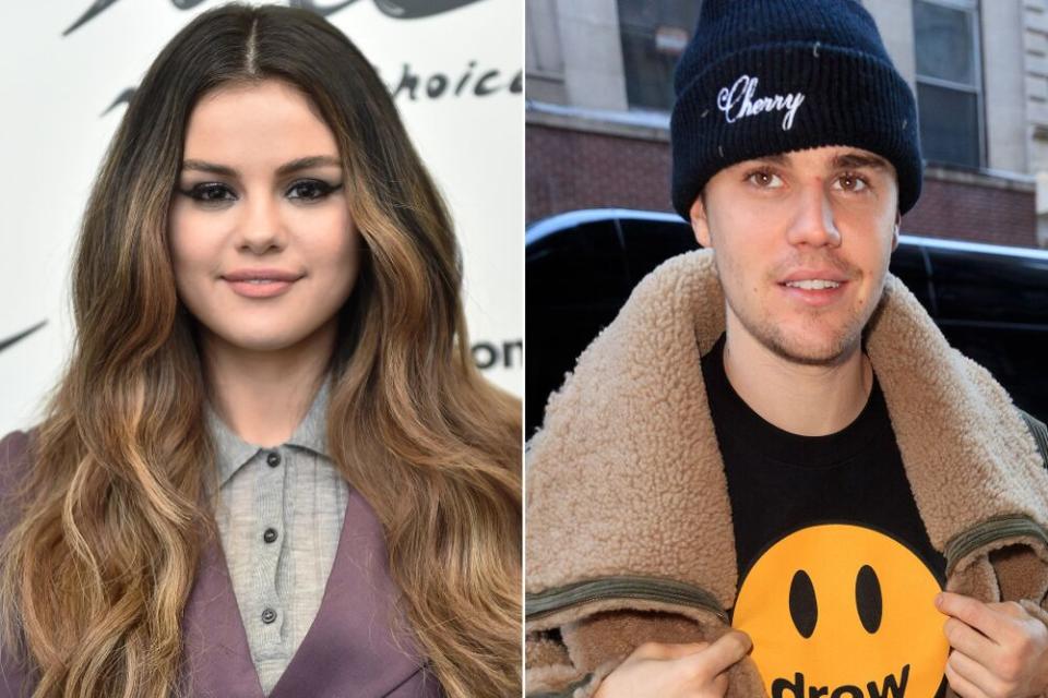 Selena Gomez and Justin Bieber | Steven Ferdman/Getty; Gotham/GC Images