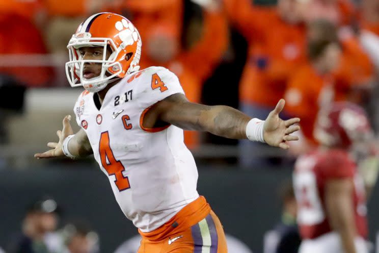 Who will replace Deshaun Watson at QB for Clemson? (Getty)