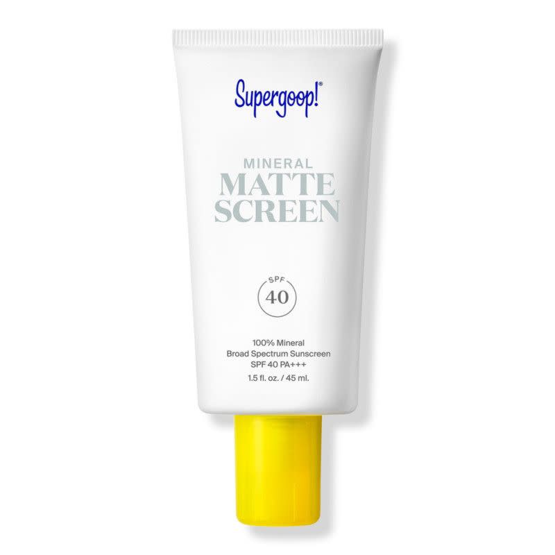 <p><a href="https://go.redirectingat.com?id=74968X1596630&url=https%3A%2F%2Fwww.ulta.com%2Fp%2Fmineral-mattescreen-spf-40-pimprod2029941&sref=https%3A%2F%2Fwww.menshealth.com%2Fgrooming%2Fg44320563%2Fbest-sunscreens-for-oily-skin%2F" rel="nofollow noopener" target="_blank" data-ylk="slk:Shop Now;elm:context_link;itc:0;sec:content-canvas" class="link ">Shop Now</a></p><p>Supergoop! Mineral Mattescreen SPF 40</p><p>$38.00</p><p>ulta.com</p>