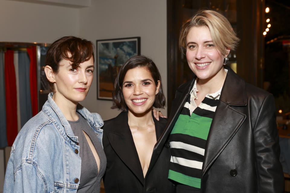 Karla Welch, America Ferrera and Greta Gerwig