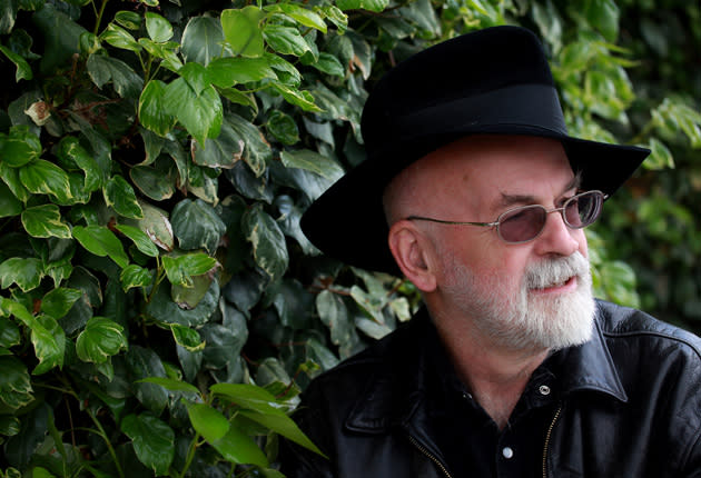 Terry Pratchett, who died aged 66: MARK PASSMORE