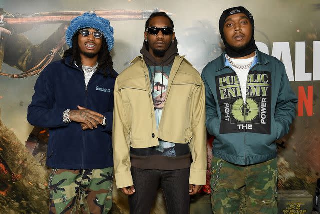 Jon Kopaloff/Getty Quavo, Offset and Takeoff