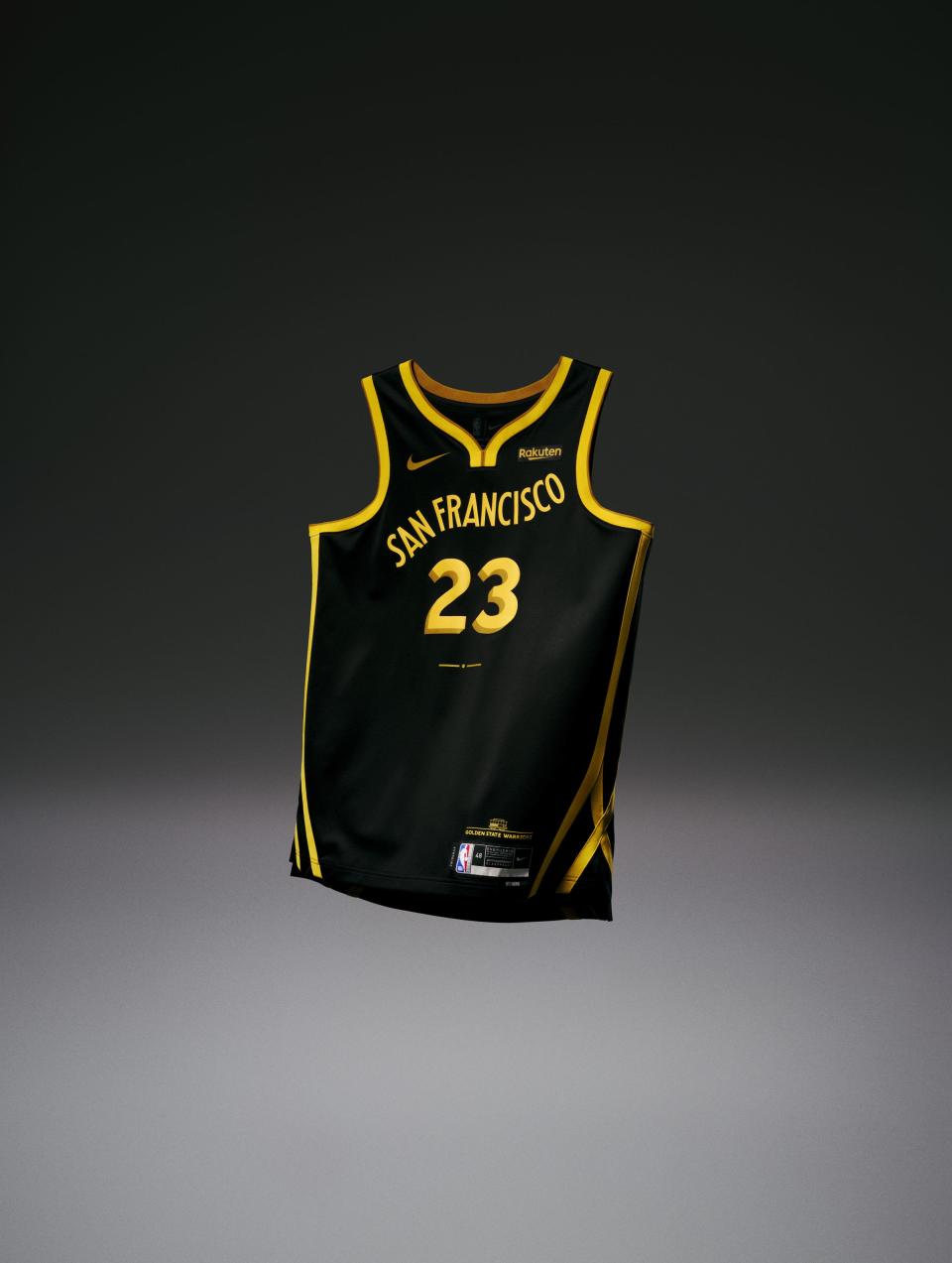 The Golden State Warriors 2023-24 City Edition jersey