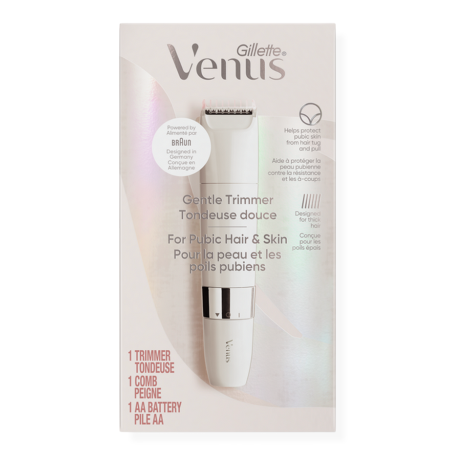 Gillette Venus Gentle Trimmer for Pubic Hair and Skin