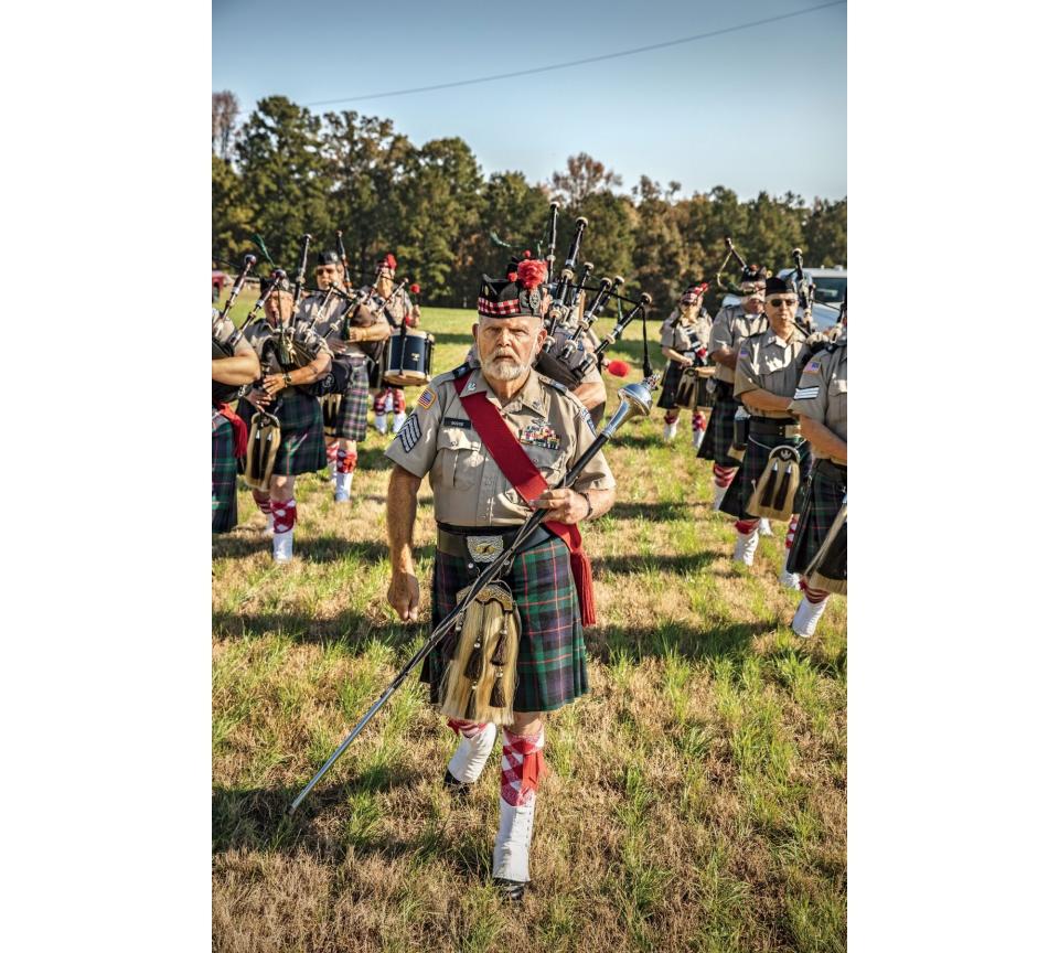 Callaway Gardens Steeplechase Bagpipe Performance