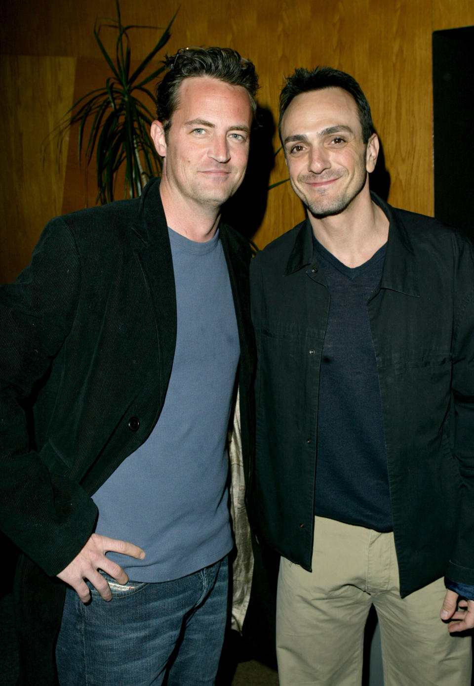 Matthew Perry and Hank Azaria