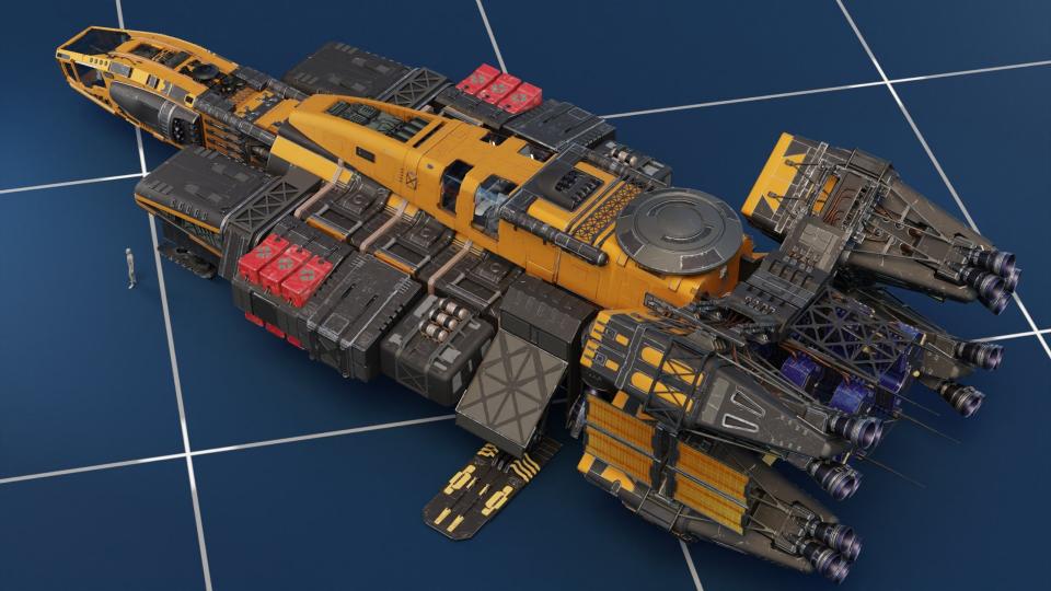 Starfield fan-made ship