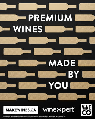 Premium Wines Made By You (CNW Group/func.media)