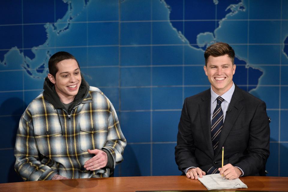 pete davidson colin jost