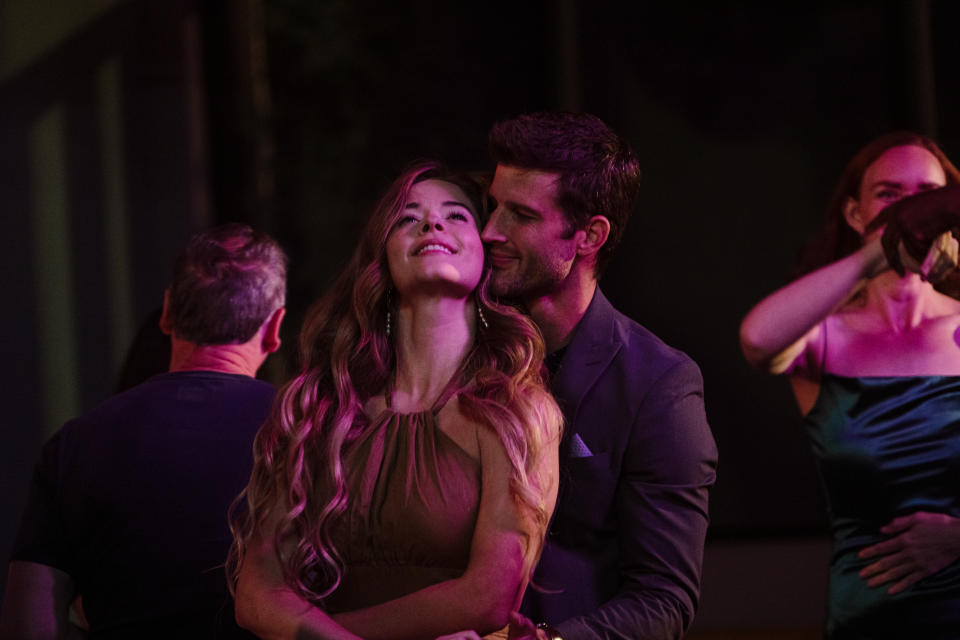 [L-R] Sasha Pieterse as “Anna” and Parker Young as “Nick” in the thriller, THE IMAGE OF YOU (Photo courtesy of Republic Pictures, a Paramount Pictures label)