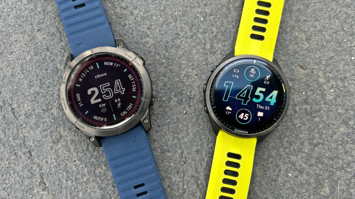  Garmin Forerunner 965 and Garmin Fenix 7 . 