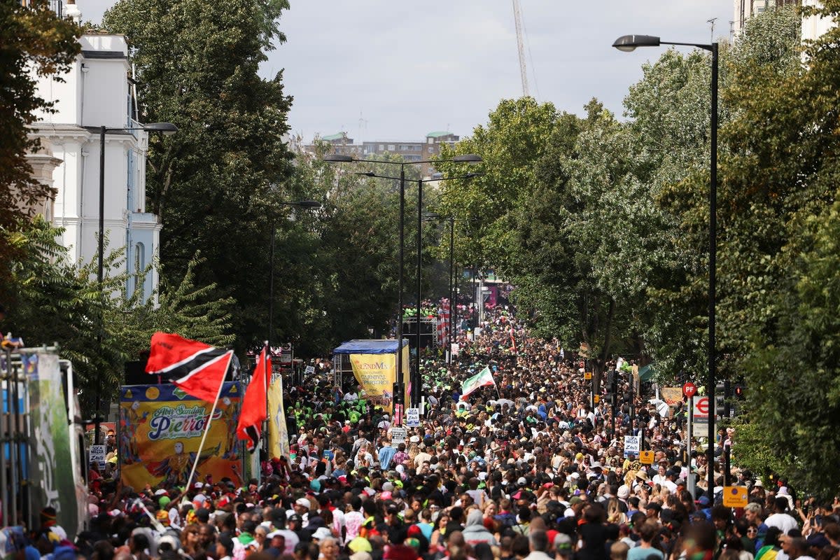 Notting Hill carnival kicks off with millions expected to descend on