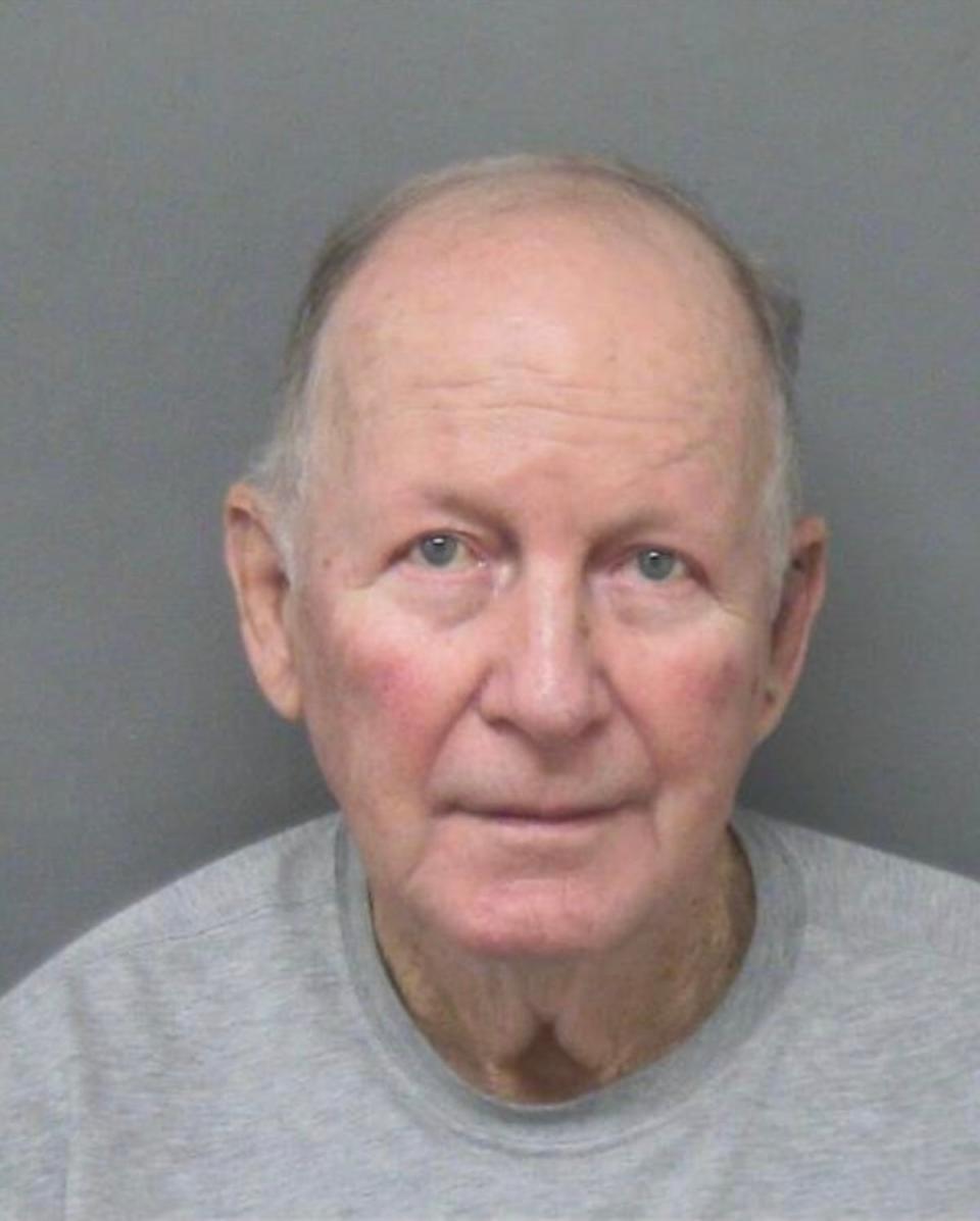 William Brock, 81, has been charged on three counts of murder, felonious assault and kidnapping for allegedly shooting Loletha Hall, 61, an Uber driver who arrived at his home to pick up a package as part of a scam call. (Clark County Sheriff’s Office)