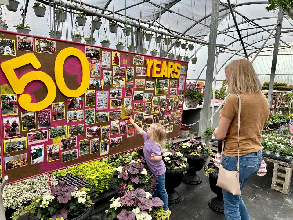 Outback Greenhouse, formerly known as Berens Flower Gardens, celebrated its 50th anniversary when opening April 27.