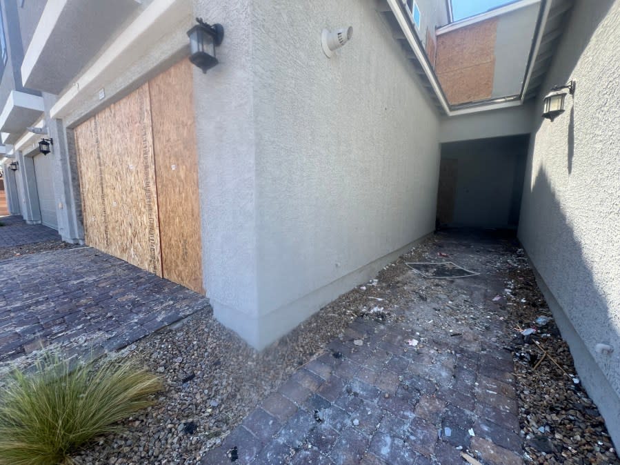 A days-long barricade ended with one man dead and a Henderson townhome destroyed to get to him. But, this man didn’t live at this residence. (KLAS)