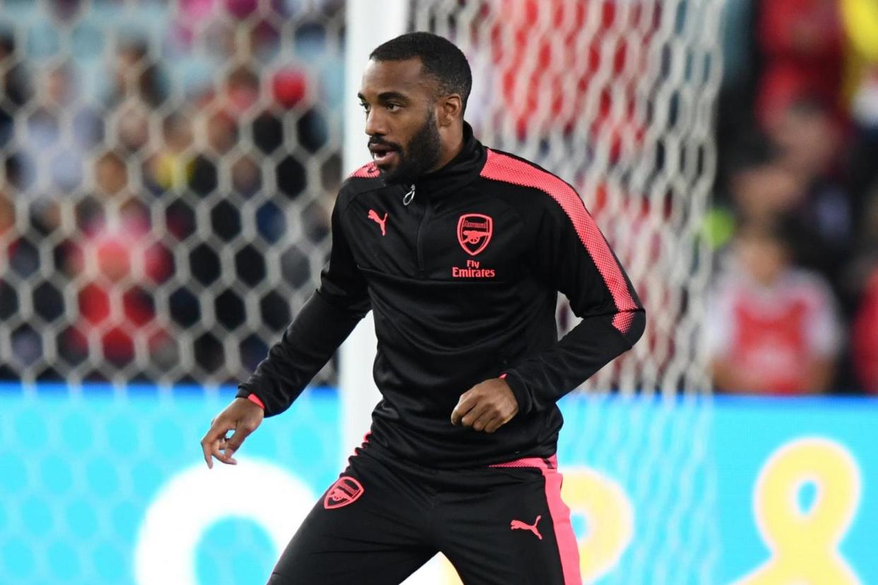 Club record deal: Arsenal signing Alexandre Lacazette: EPA