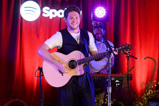 <p>Noam Galai/Getty Images for Spotify</p> Niall Horan performing in New York City in June 2023