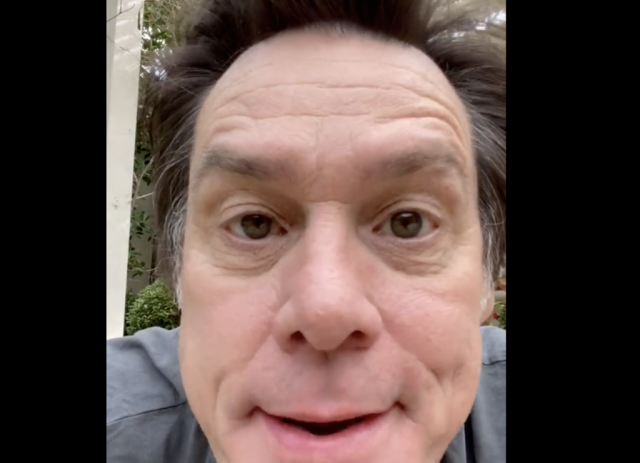 Jim Carrey says he&#39;s &#39;60 and sexy&#39; in birthday video where he pretends to  have no teeth