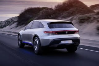 Mercedes-Benz EQ electric car concept [photo: Axel Harries]