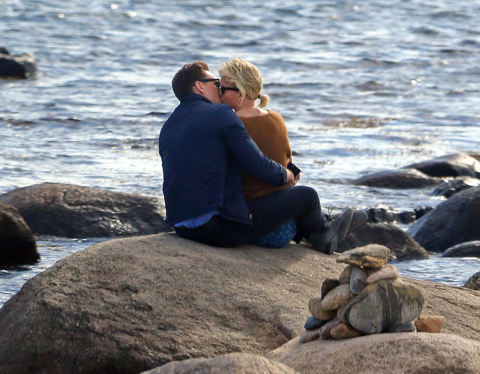 <p>Who can forget debut of Hiddleswift?! We know Taylor hates the word calculated, but how else are you going to describe her make-out session with Tom on a rock in Rhode Island? Totally coincidental it got captured, right? Considering Taylor was about to enter a firestorm with Kim Kardashian and Kanye West — which she got warning about — who can blame the superstar for wanting to change the headlines from her “famous” feud with Kimye to stories about her romance? (Photo: TheImageDirect.com) </p>