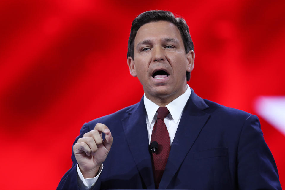 Image: Florida Gov. Ron DeSantis (Joe Raedle / Getty Images file)