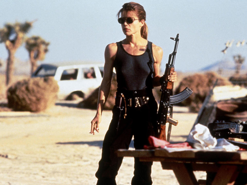 Linda Hamilton (Credit: TriStar)