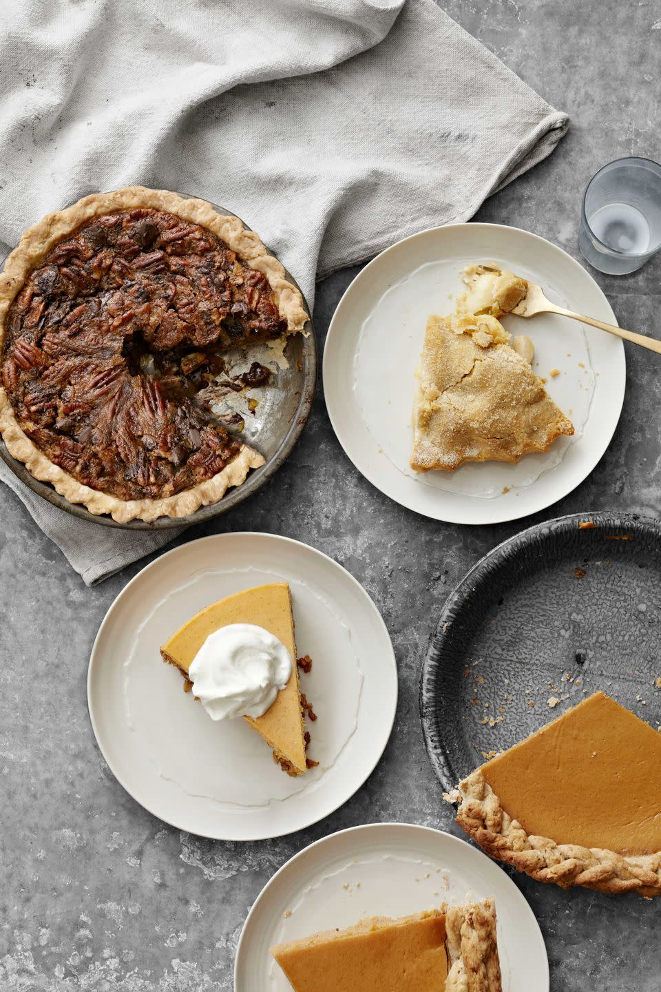 Pumpkin Pie with Walnut Crust