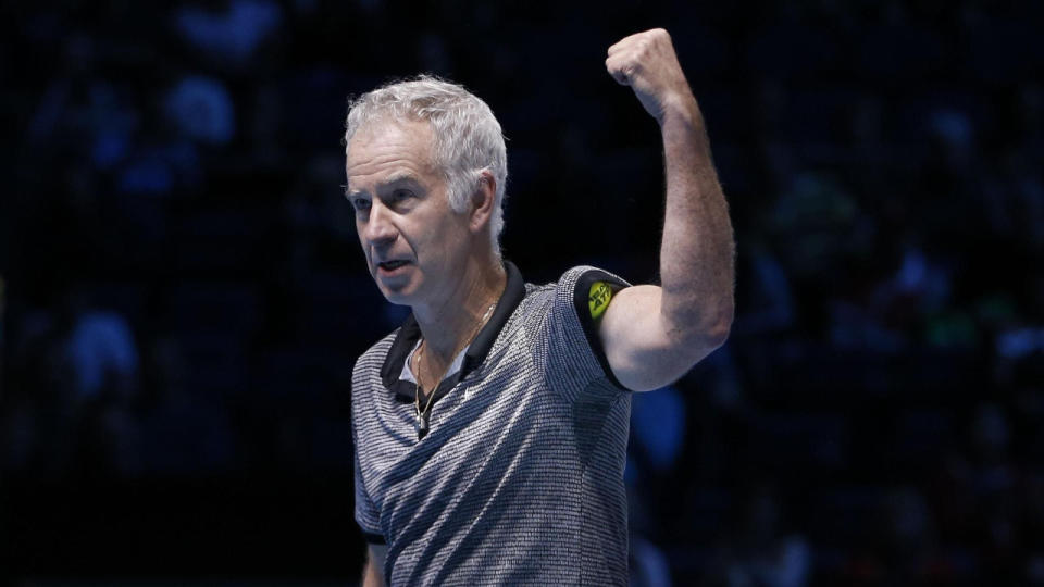 John McEnroe on whether he could beat Serena Williams: 