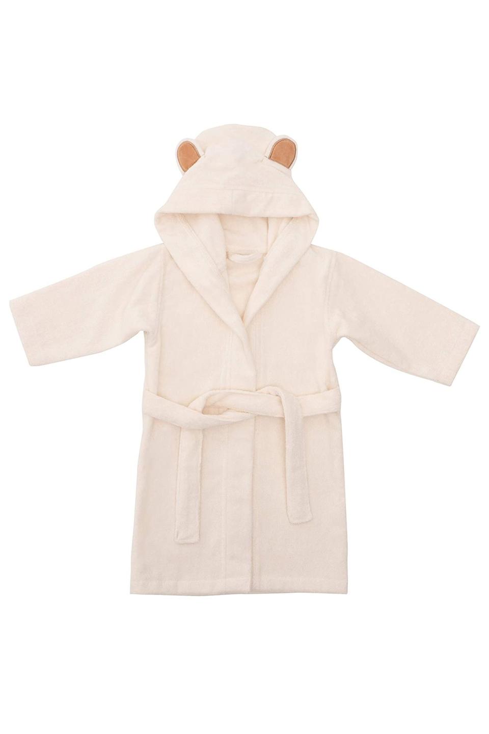 Hooded Bathrobe for Babies and Toddlers