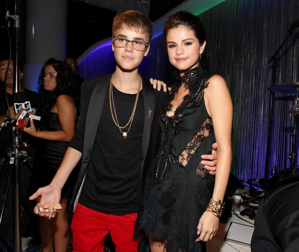 Justin Bieber dated Selena Gomez on and off for eight years (Getty Images)