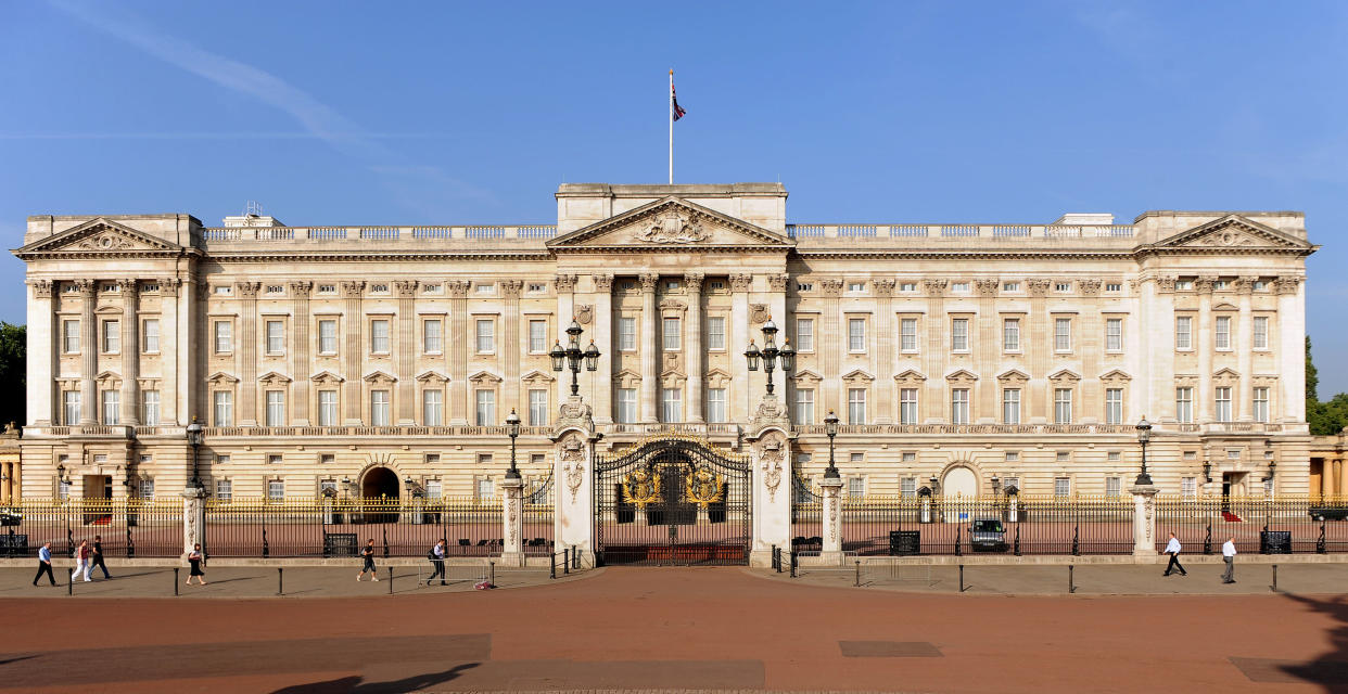 A van driver has been arrested near Buckingham Palace (Picture: PA)